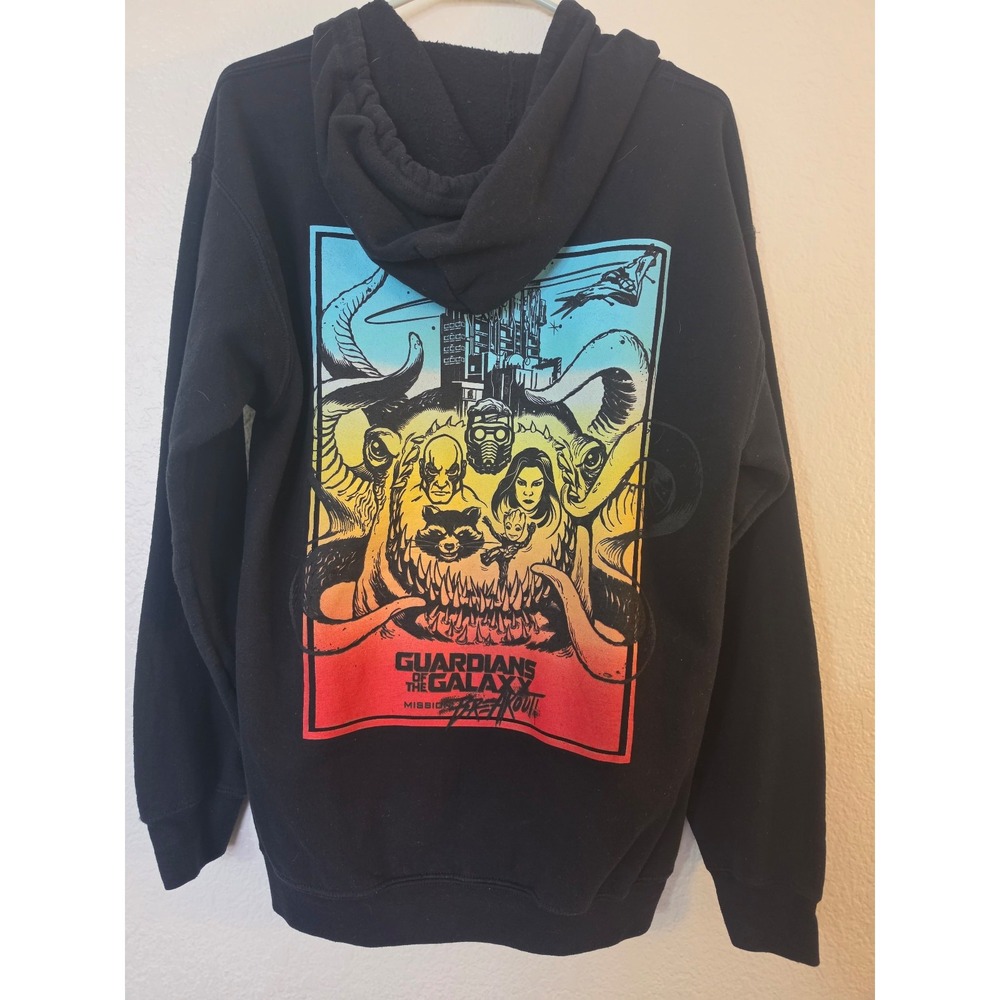 Guardians of the Galaxy Mission Outbreak Disneyland zip-up hoodie, Adult Size SM